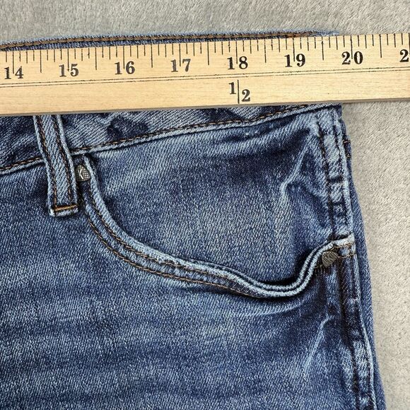 Kut From The Kloth High Rise Catherine Fab Ab Boyfriend Blue Jeans Women's 18 - Picture 5 of 12